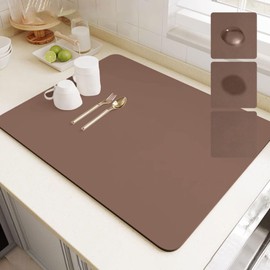 ¡Organiza tu hogar con AKASENKO! Descubre la solución que Ultra Absorbente: tapete de secado de platos está hecho de microfibra que puede absorber hasta 4 veces su peso.