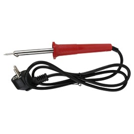 REV 0037210002 Lötkolben, Lötgerät mit Haltevorrichtung, Leistung 30W, rot