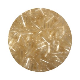 Dr T & T 1000 Empty Gelatine Clear Capsules Capsule Filling Size 3