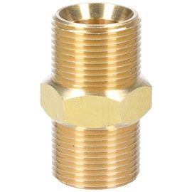 McFilter Double Nipple M22 x 1.5 Male Hose Connector Adapter Coupling for Pressure Washers