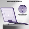 MEEgoodo Case for MacBook Air 13 inch 2021 2020 2019