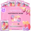 Onespring Mascarillas para Ojos(24 Pares)- Regalo para Ella