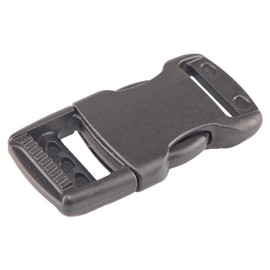 10 - 1 Inch YKK Flat Side Release Plastic Buckles