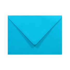 Netuno Pack of 50 Blue Envelopes DIN B6 125 x 175 mm 80 g Rainbow Colourful Envelopes without Window for Wedding Birthday Christening Christmas Invitation Envelopes Blue Envelopes Paper