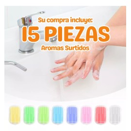 Mafab Estuche De Viaje Laminas De Jabón Con Aroma Papel Calidad