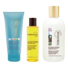 Terramar Kit Capilar Oleo 3en1, Shampoo Y Crema Para Peinar