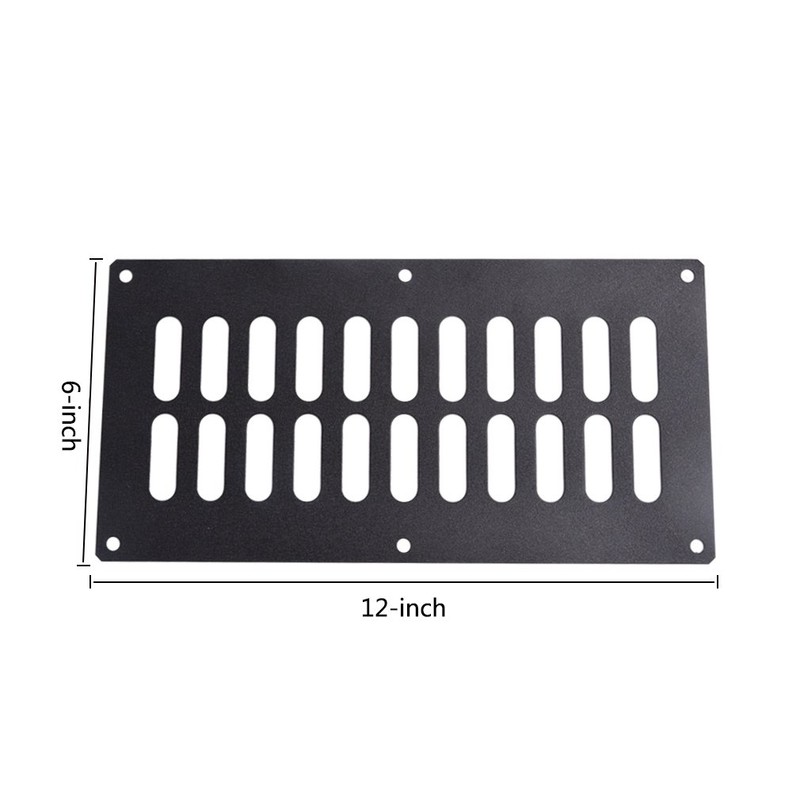 Stanbroil 2 Pcs Fire Pit Slotted Venting Panel Kit, 6x12-inches,