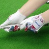 wosofe Golf Glove Women Ladies Pair Cool Leather Both Hand