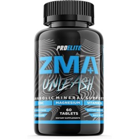 ZMB6 240 Tablets Vegan Vitamin B6, Magnesium and Zinc Tablet | Normal Muscle Function & Energy Yielding Metabolism | Muscle Growth & Sleep Support | PROELITE UK (240 Count (Pack of 1))