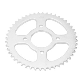 ANKROYU 48T 428 Chain Rear Sprocket Heavy Duty Steel Motorcycle Sprocket Cog Replacement Part for ATV Karting Durable 58mm Bore 198mm Diameter