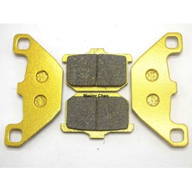 Master Chen Front Brake Pads Rear Brakes Shoes for Kawasaki Vulcan 500 750 800 - EN500 1990-2009 - VN750 1986-2006 - VN800 1995-2005 - 454 LTD EN450 1985-1990 K709 FA85 MC0221