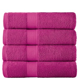 Stoneberry Home® 24-Piece Towel Set Cotton Berry