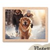 VictoR Picture Frame Stem 18 x 24 cm in Beige