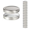 PUREGANIC 16 x Deep Twist Off Lids for Screw Jars
