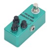 Overdrive Effect Pedal with Drive Level Tone Control Knobs Aluminum