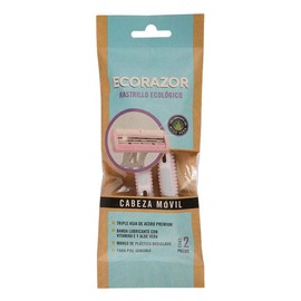 Rastrillo Ecorazor Mujer 3 Hojas 2 Piezas