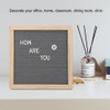 Felt Letters Message Board Sign Changeable Letters Numbers Room Decoration