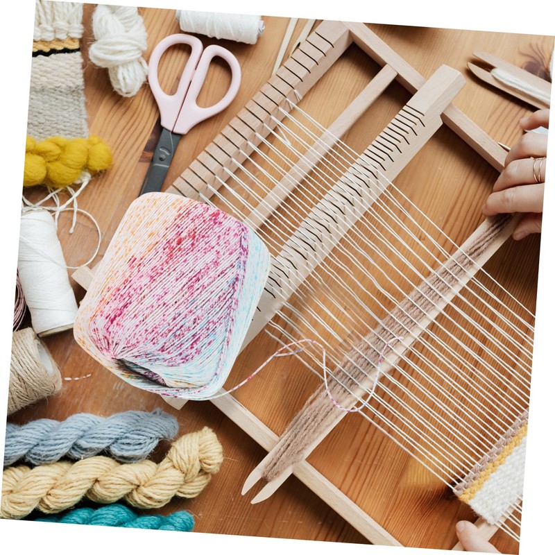 Tofficu Cotton Blend Yarn Knitting Yarn Material Crochet Cotton Thread