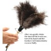 Ostrich Feather Duster Fluffy Natural Genuine Ostrich Feathers Eco-Friendly Reusable