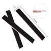 LNAUJS 10 Pack 100/180 Grit Nail Files, Black Professional Reusable