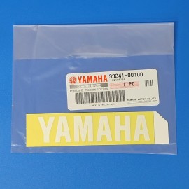 Yamaha OEM New Yamaha 99241-00100-00 Emblem Decal Sticker 2000 WARRIOR YFM350XM Qty 1