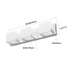 Tipace Modern 3 Lights LED Vanity Light for Bathroom Up