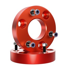 EVIL ENERGY 2" Leveling Lift Kit Compatible with 2004-2024 F150 2WD/4WD, 2 inch Front Suspension Forged Strut Spacers Red