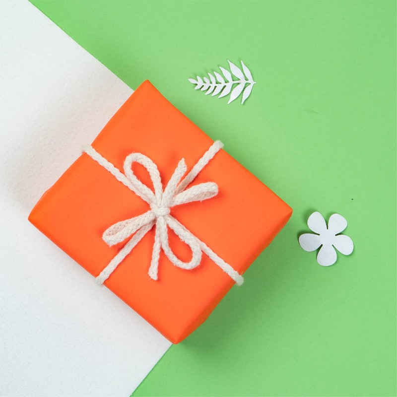 RUSPEPA Orange Kraft Paper Roll - 36 inches x 100