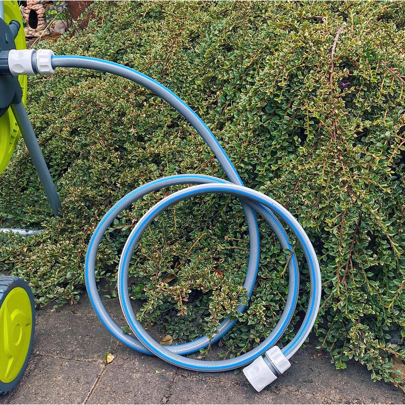 Garden Hose with 2 Universal Connectors - Pipe Extension to