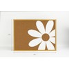 WallPops Daisy White Printed Corkboard, HB6275