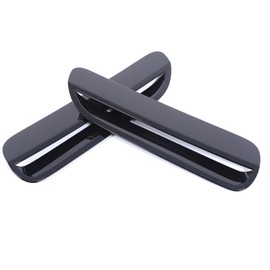 Hood Engine Air Vent Outlet Trim Cover Compatible with Pontiac G8 2008 2009 Accessories, Hood Air Vent Molding Trim Cover (Piano Black)