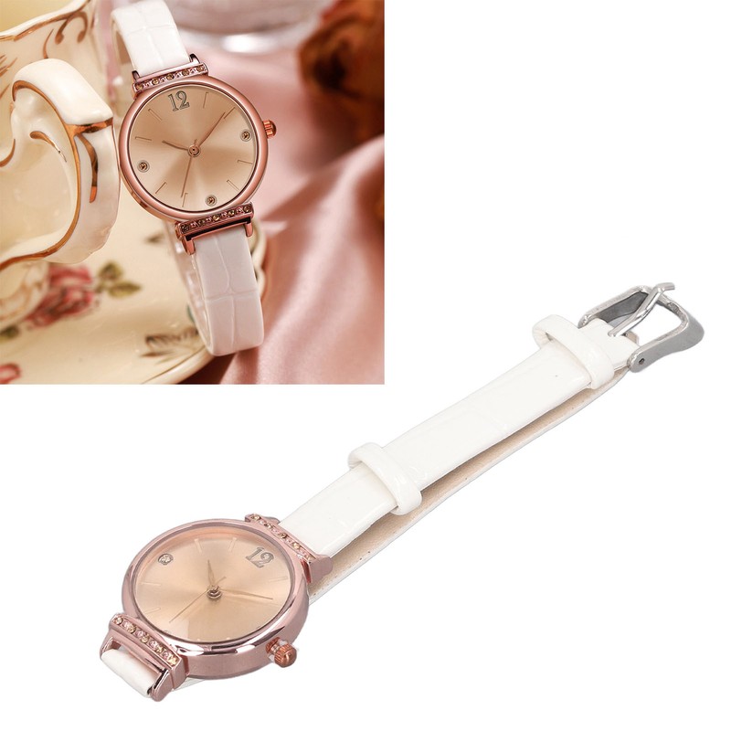 Women Minimalist Watch Ultra Thin Leather Strap Casual Fashion Wrist