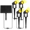 ZYAN 13FT(2x6.5FT) Solar Landscape Lights Extension Cable, Suitable for ZYAN