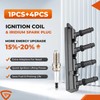 Ignition Coil UF669 1 Pack and 4 Pack Iridium Spark