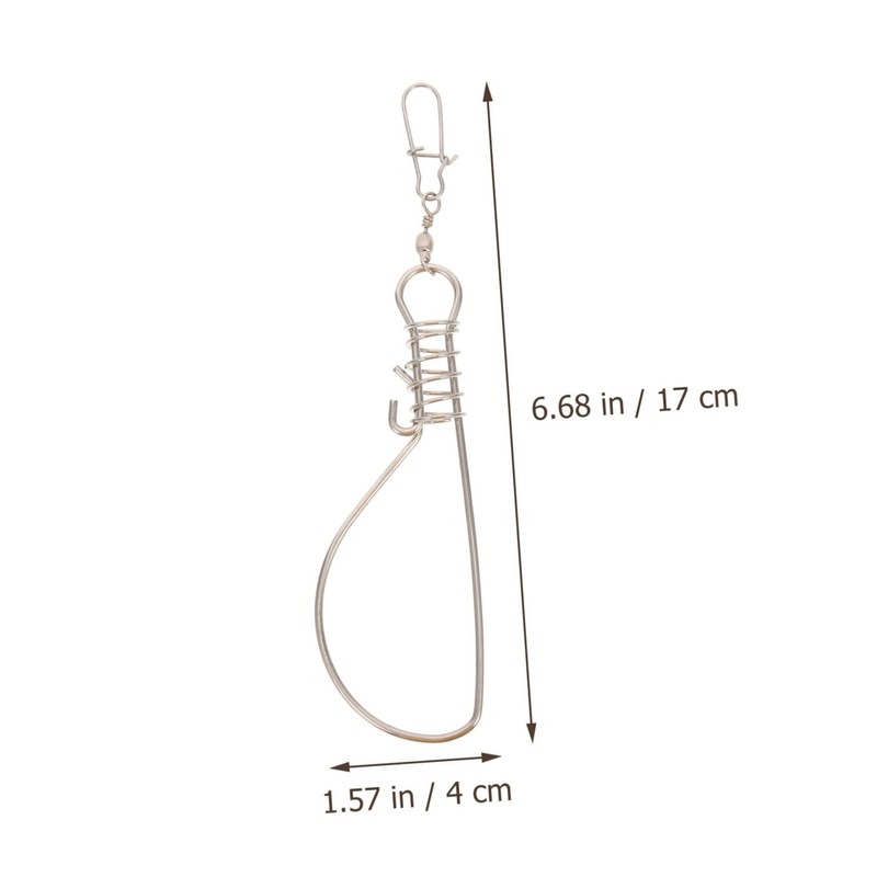 BESPORTBLE Sets Stainless Steel Fish Metal Fish Stinger Portable Device