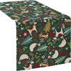 Erwin Müller Table Runner Tapestry Green Size 40 x 100