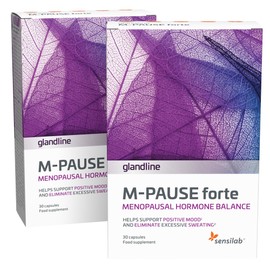 Sensilab Plant-Based Solution for Women - with Hop Extract, Black Pepper, and Chicory - Sensilab glandline M-Pause - 60 Capsules
