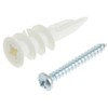 E-Z Ancor 25 Qty Red Head EZ Ancor Nylon Plastic