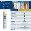 GE Under Sink Water Filter Replacement, Reduces Sediment, Rust &