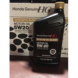 Honda genuine 5w20 motor oil (case of 12)
