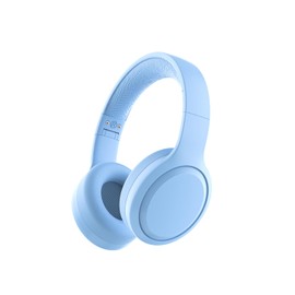Xunpuls Kids Bluetooth Headphones,Foldable On Ear Wireless Headphone,Stereo Sound with MIC,10H Playtime,Bluetooth 5.3,Kids Wireless Headphones Over Ear for Kid Adult School Online Class (Blue)