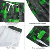 TUONROAD Boys Swimming Shorts Funny 3D Print Quick Drying Swimming