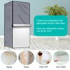Coldairsoap Outdoor Refrigerator Cover Dustproof Freezer for Protecting Upright Freezers/Beverage
