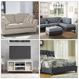 SUMNACON 4 Pcs Plastic 8cm Funiture Legs Round Tapered Couch Legs, Black Sofa Legs Replacement Table Feet Cabinet Supporting Feet with Screw-in Screw for Room Furniture DIY Replacement