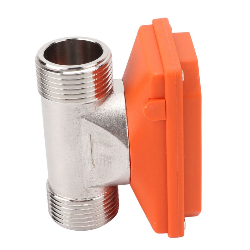 Water Flowmeter Digital Display Flow Sensor Stainless Steel Acid Alkali