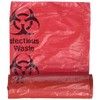Medical Action Infectious Waste Bag, Red, 3 Gallon, 14.5" x