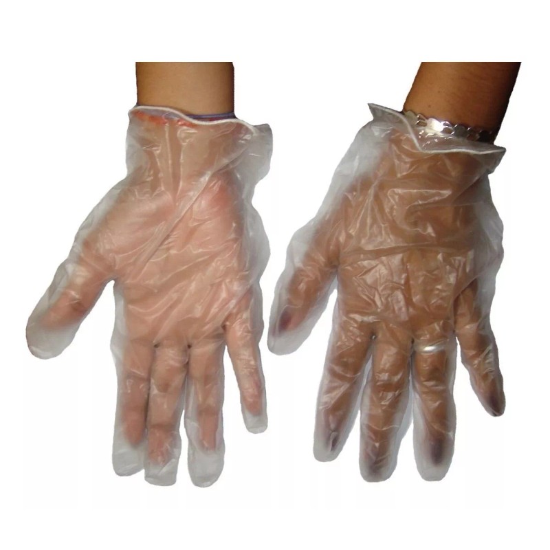 Sihpac 50 Pares Guantes Desechables Farmacéutico Vinil Libre Latex