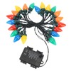 C9 LED Christmas String Lights 16.4ft 20 LED Waterproof C9