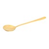 Gold Soup Spoon Polishing Process Rust Prevention Brass Table Spoon