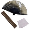 Osaka Choseido Fan, Men's, Stylish, Business, Folding Fan Bag, Handkerchief